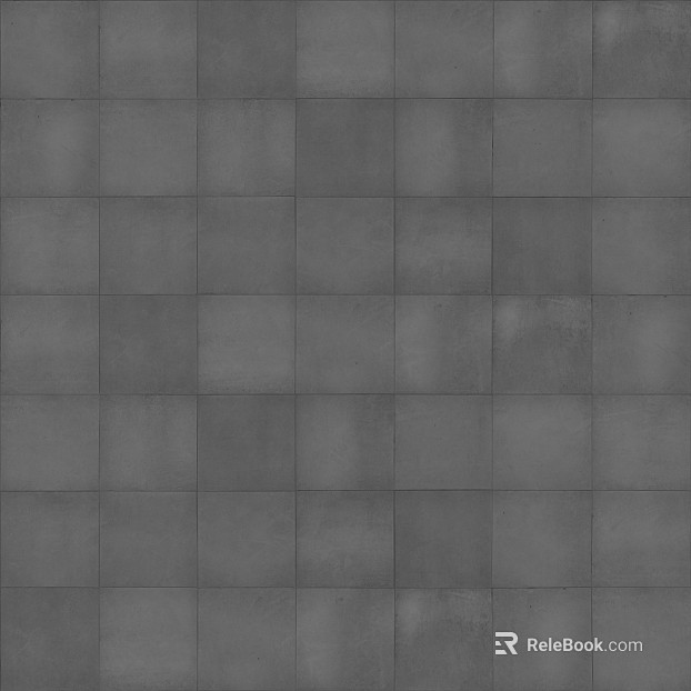 Cement dark gray Square Slab texture