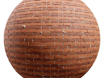 Brick wall PBR texture (ID:ffach213464)