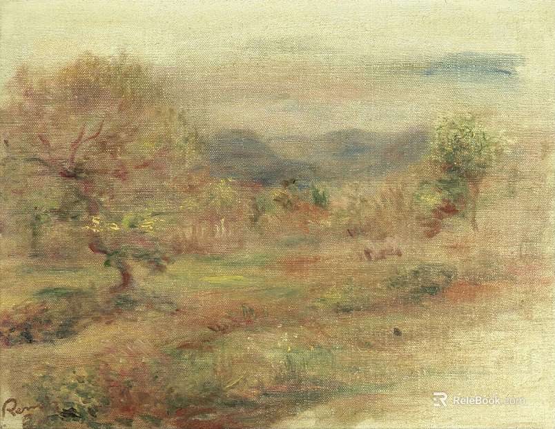 Landscape Painting Hanging Painting Oil Painting Painting Famous Painting texture