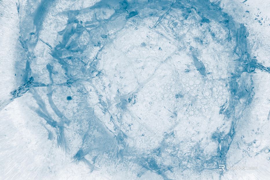 Ice texture