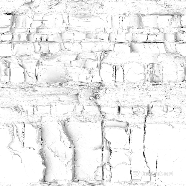 White art brick wall background wall texture