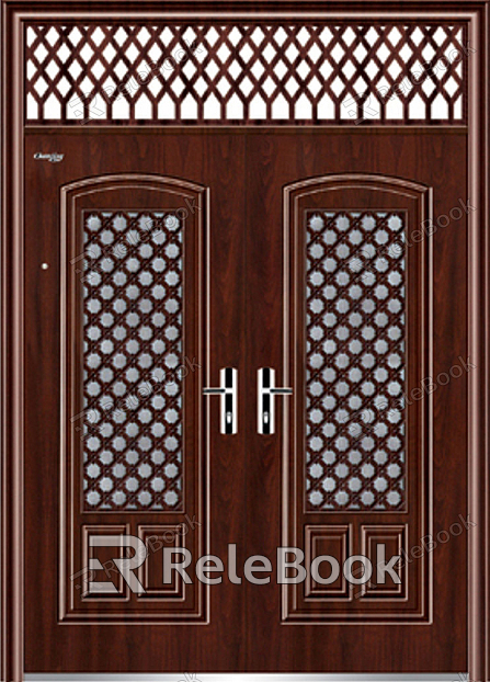 Wooden door texture