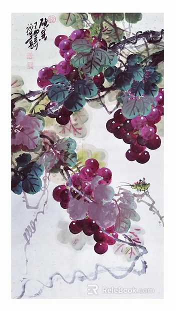 New Chinese Style Decorative Hanging Painting texture