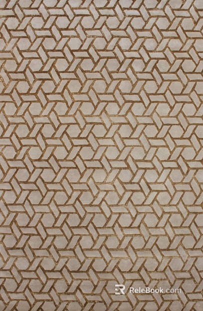 Geometric rug texture