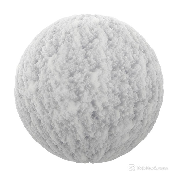 Snow PBR texture