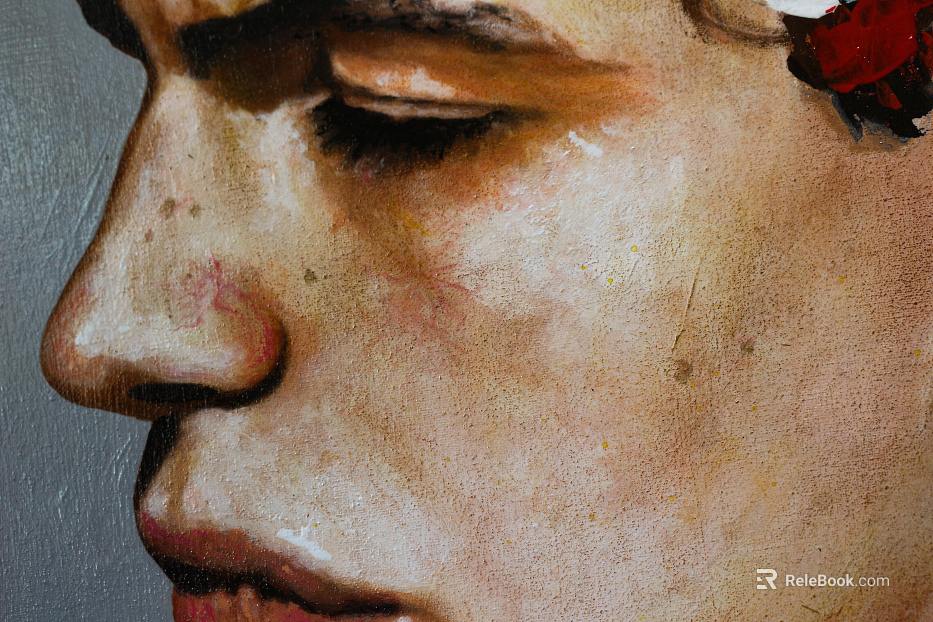 figure painting texture