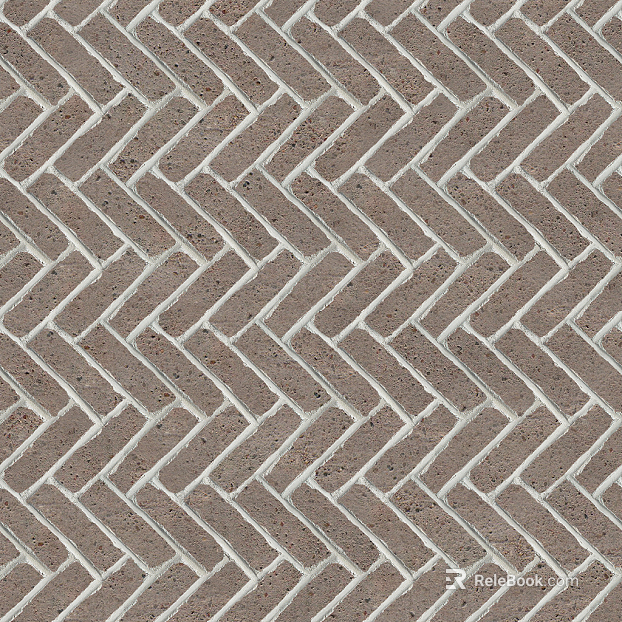 Herringbone pattern mosaic cement floor tile pavement road ground square paving texture