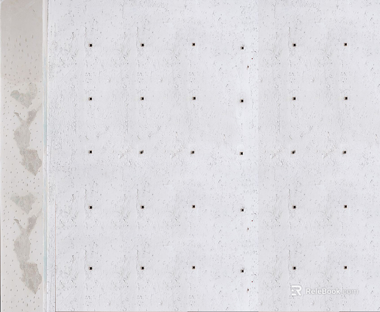 Cement Board Retro White Cement texture