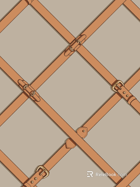 Leather-grain brick texture