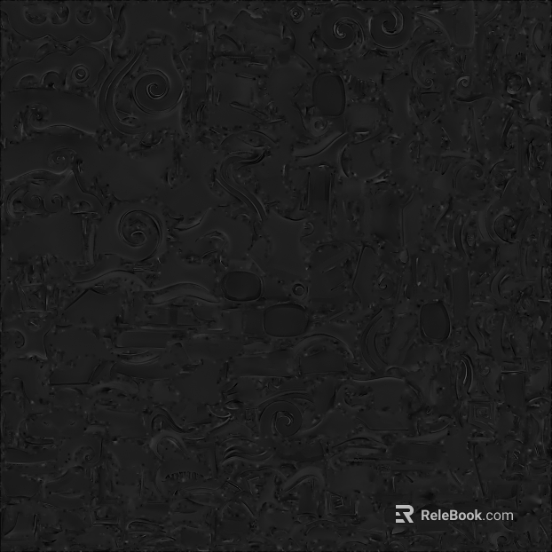 Black pattern art paint wall texture
