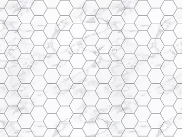 Hexagonal Tile Hexagonal Tile White texture (ID:ffabf1441)