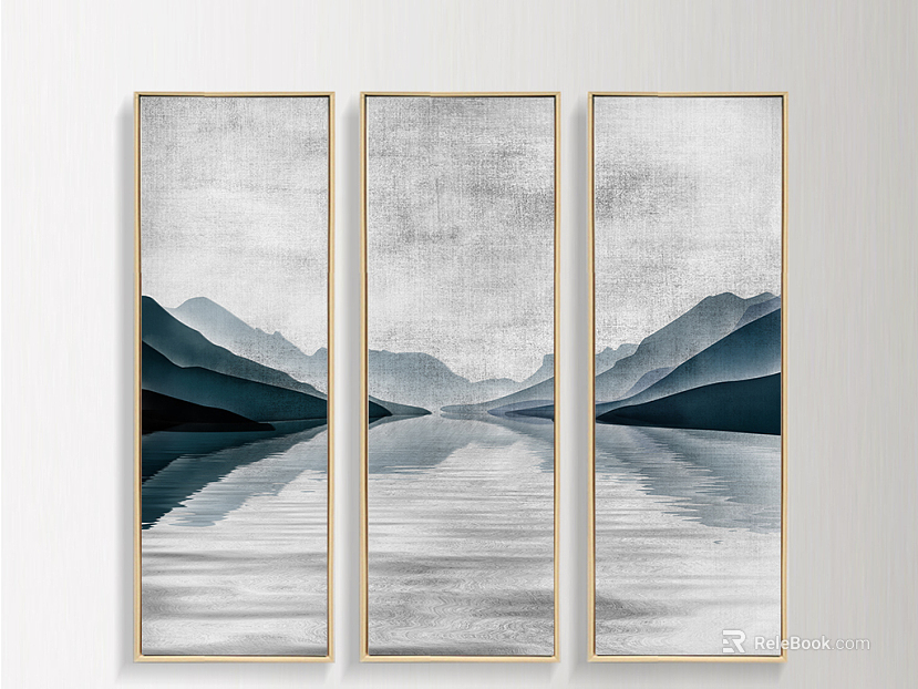 landscape painting texture