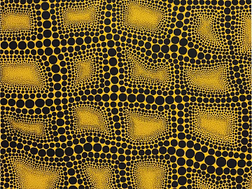 Yayoi Kusama Hanging Painting Art Painting texture (ID:ffach181870)
