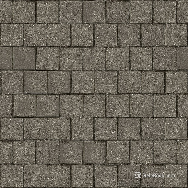Brick pavement texture