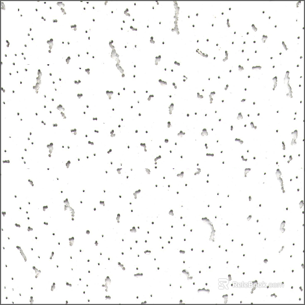 Mineral wool board texture