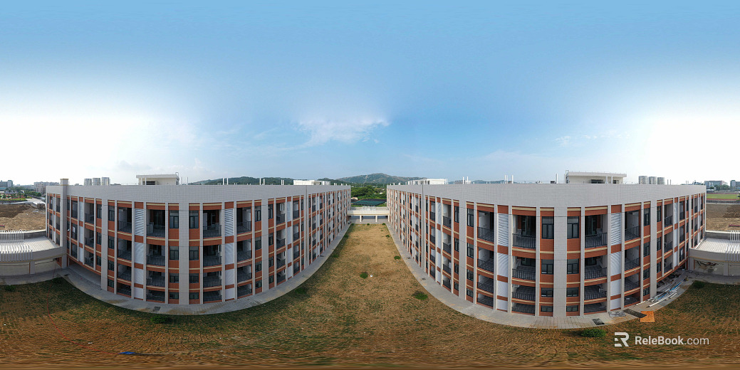 HDR City Campus Campus Panorama texture