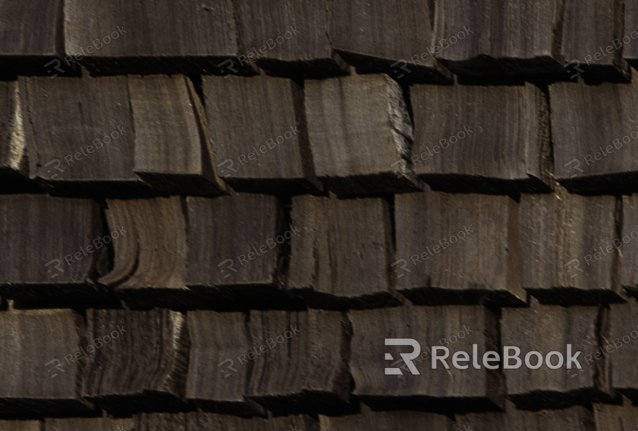 Wooden tile texture