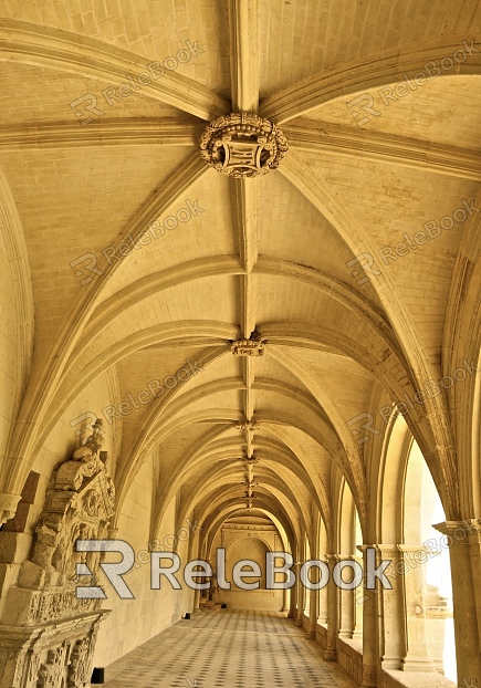 Roof interior texture