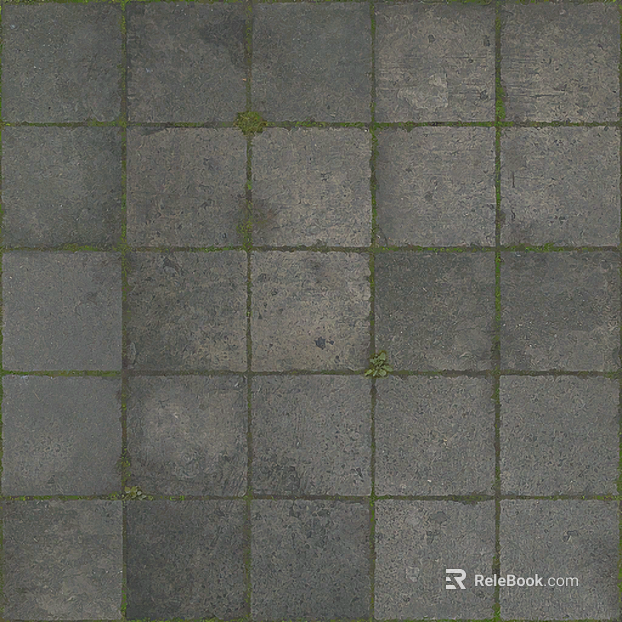 Plaid Brick Gray Square Brick texture
