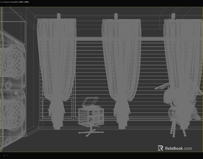 Plain Gauze Interior Decorations texture