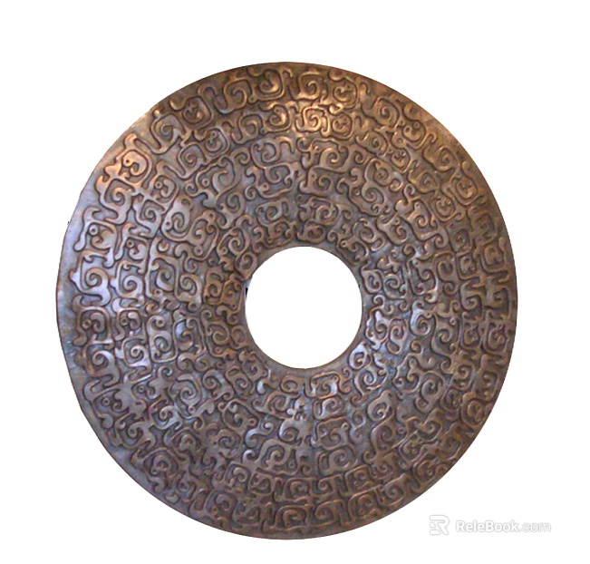 Metal relief texture