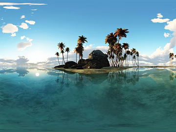 Exterior Seaside Island HDR texture (ID:ffach449263)