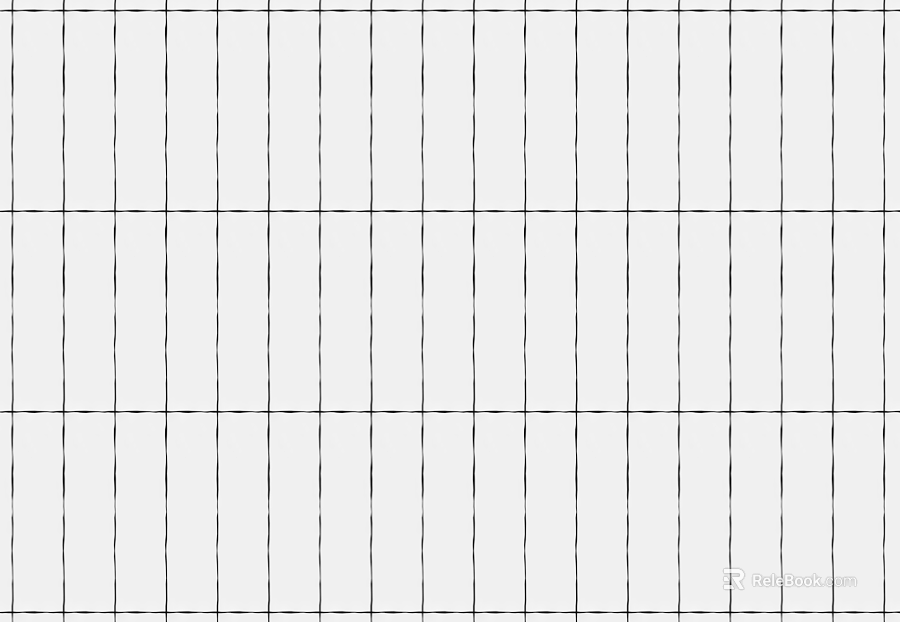 Plain Tile Rectangular Tile White Brick Joint Plain texture