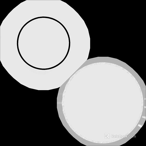 White porcelain plate restaurant tableware texture