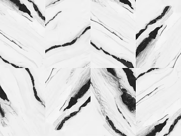 Running water pattern marble stone black and white texture (ID:ffajg40713)