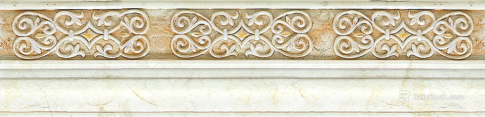 Wall Line Waist Line Country Garden Waveguide Line texture