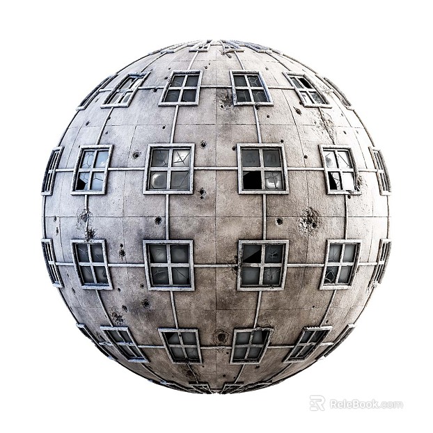 Building Exterior PBR texture