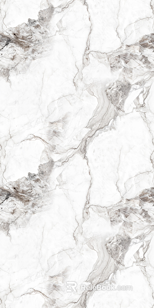 Modern Italian White Rock Slab Chanel Marble Light Stone Tile Rock Slab texture