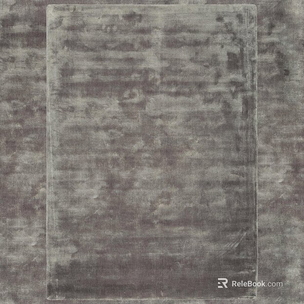 Grey Plain Pattern Carpet Living Room Soft texture