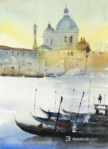landscape painting texture