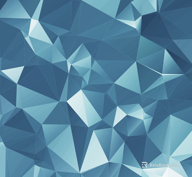 Art Brick Blue Diamond Slice Figure texture