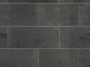 Plain Tile Black Grey Matte Floor Tile texture (ID:ffacg45485)