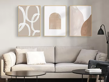 abstract painting 3d model