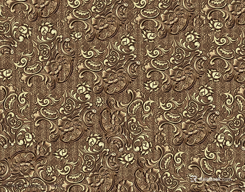 Gold-plated element texture