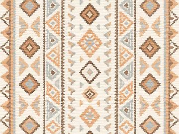 Bohemian Pattern Rug texture (ID:ffach477438)