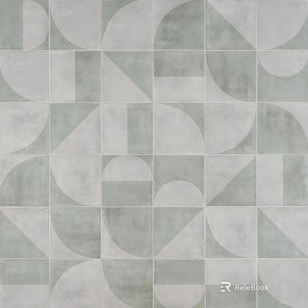 Light gray geometric tiles kitchen and bathroom wall tiles texture