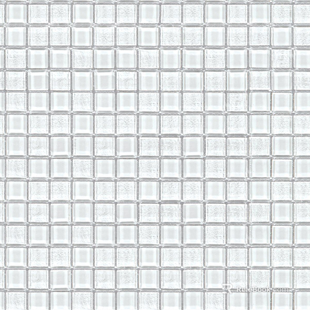 Light color glass mosaic glass curtain wall glass tile toilet special tile texture