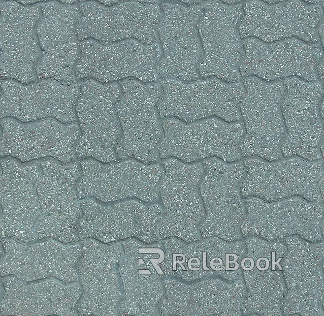 Brick pavement texture