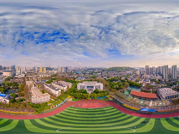 HDR City Sports Fitness Square Panorama texture (ID:ffach787003)