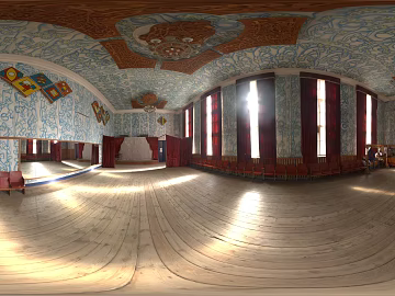 Indoor Old Rehearsal Room Daytime HDR texture (ID:ffabg87441)