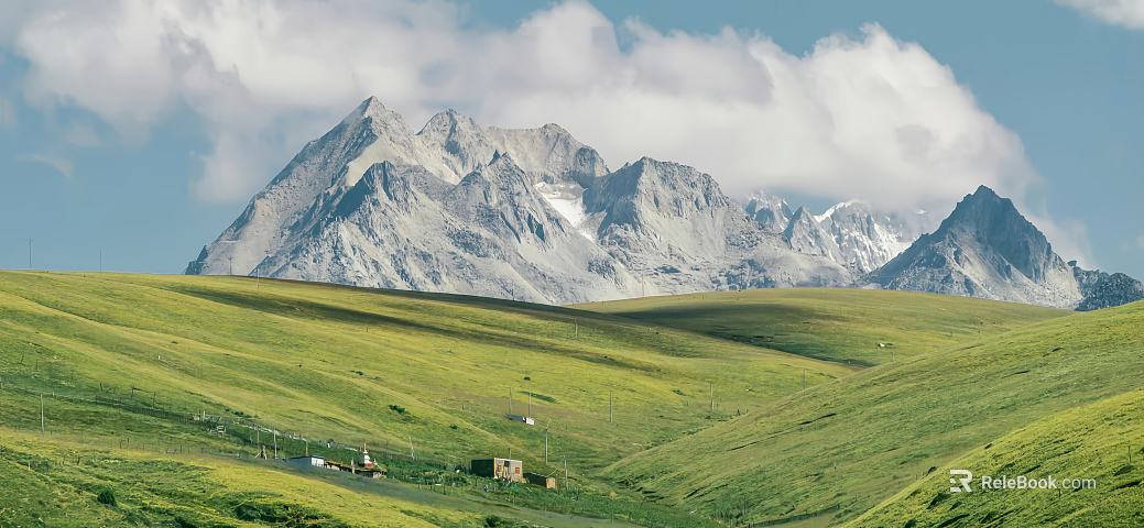 Modern Simple Landscape Outdoor Natural Landscape texture