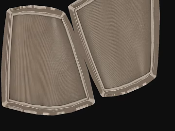 Light Curry Metal Shield Decoration texture (ID:ffaeh242991)