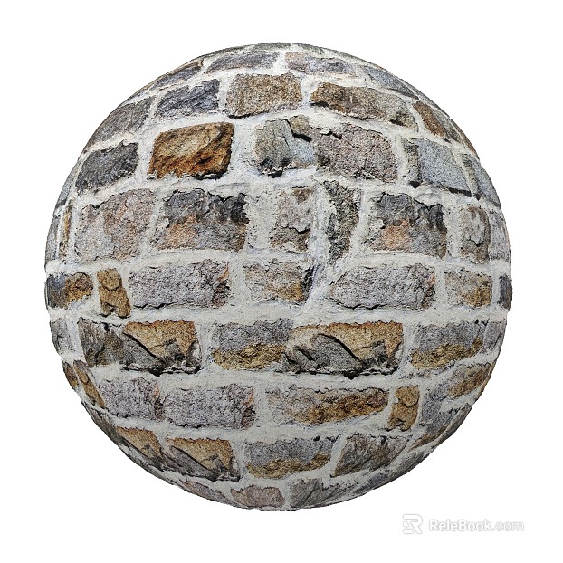Brick wall PBR texture
