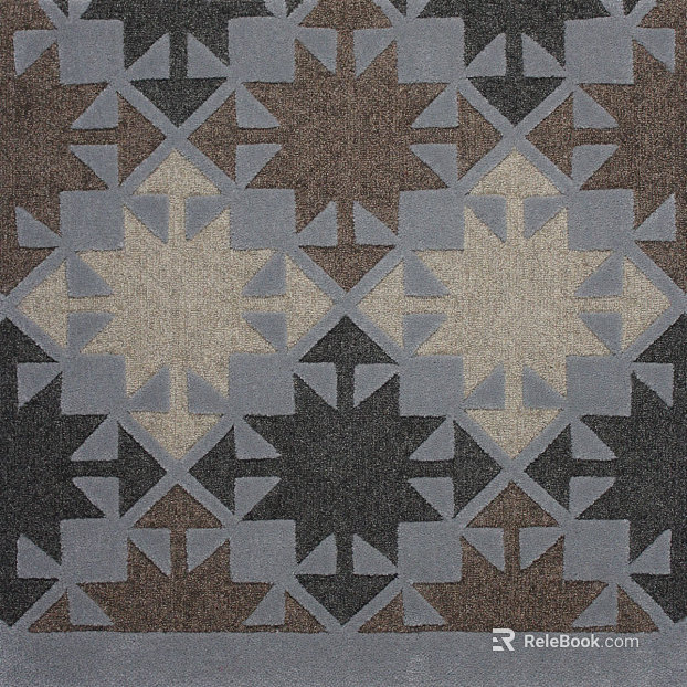 geometric carpet texture