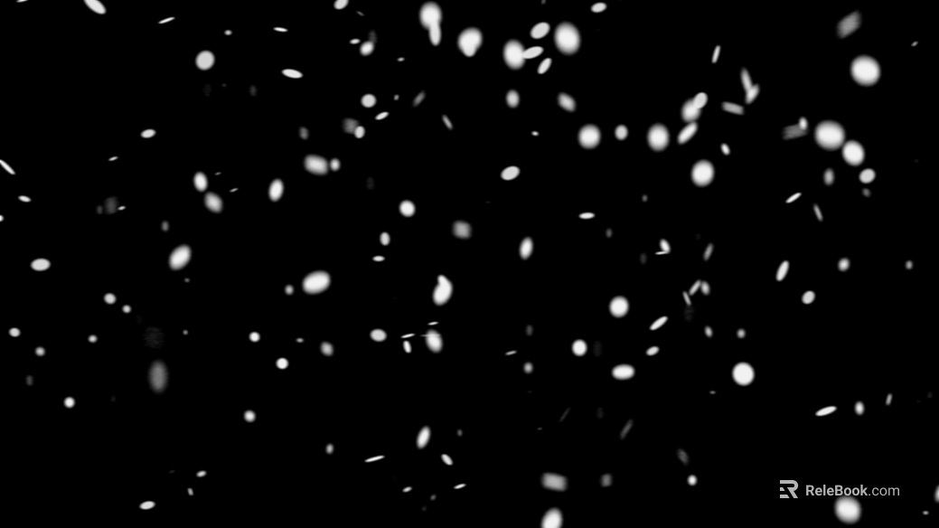 Snowy Snowflake Weather Highlight Mask texture