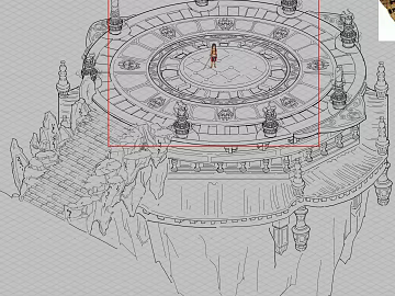 Archaic Stone Round Altar texture (ID:ffaeh232189)